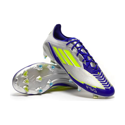 adidas F50 Elite FG – Silver Blue Volt