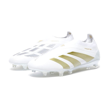 ADIDAS PREDATOR Laceless ELITE FG – White Gold
