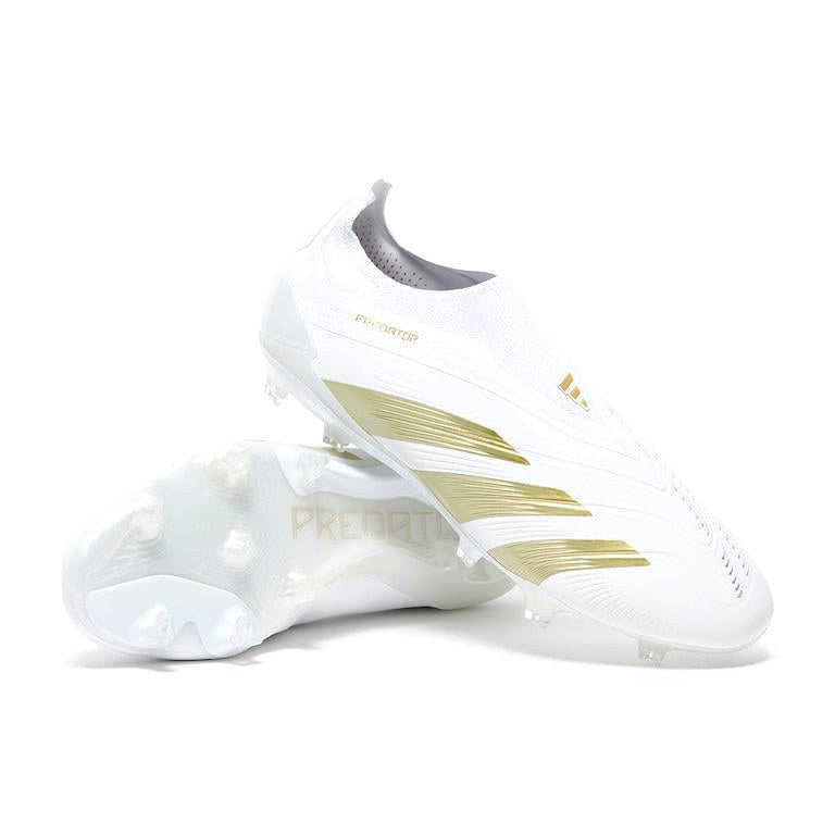 ADIDAS PREDATOR Laceless ELITE FG – White Gold
