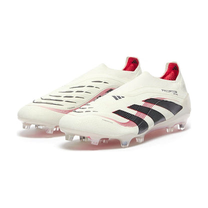 ADIDAS PREDATOR Laceless ELITE FG – White Navy
