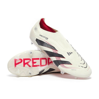 ADIDAS PREDATOR Laceless ELITE FG – White Navy