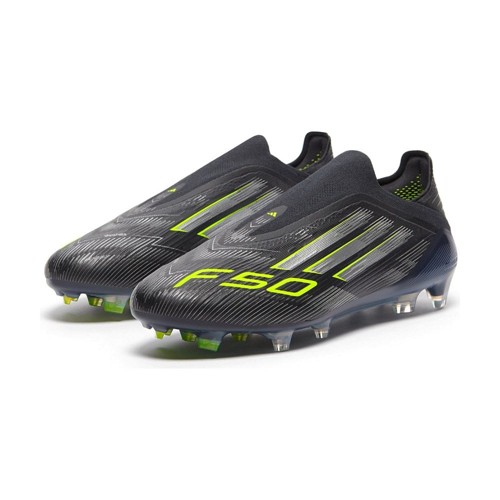 adidas F50 Elite Laceless FG – Black Volt