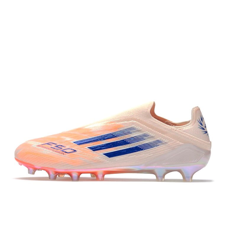 adidas F50 Elite Laceless FG – White Blue