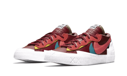 Nike Blazer Low Sacai Kaws Team Red